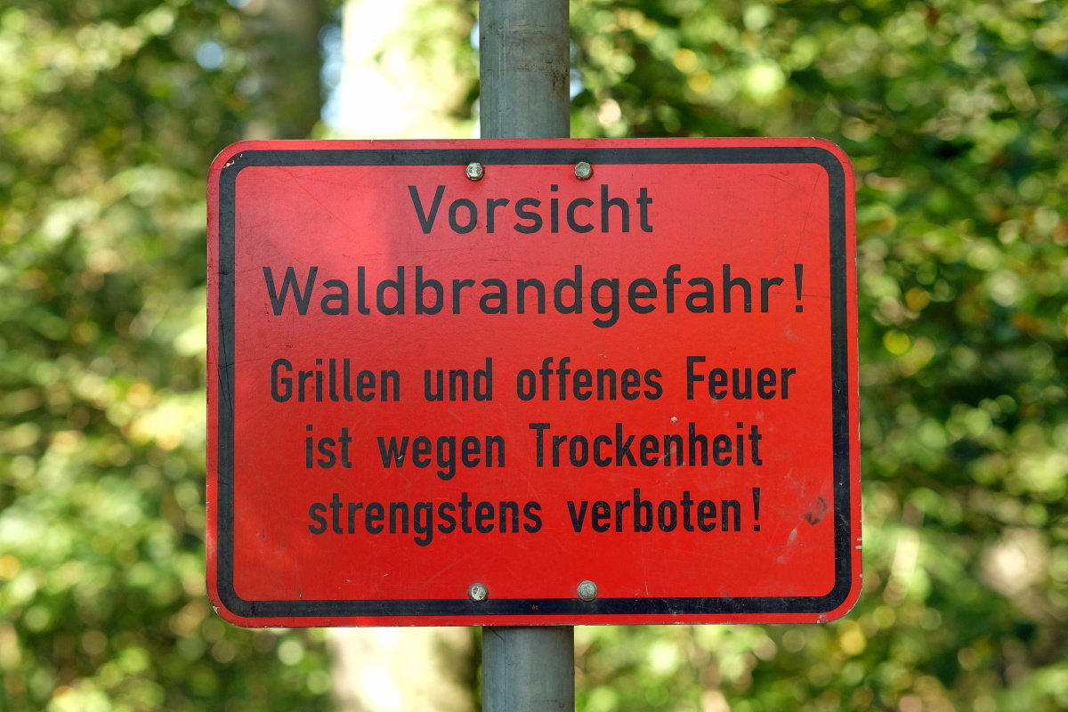 Kreisforstamt verlängert Verbot von Feuer im Wald Landkreis Heilbronn